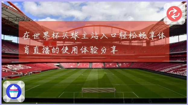 在世界杯买球主站入口轻松畅享体育直播的使用体验分享